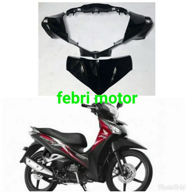 batok depan supra x 125 helm in fi