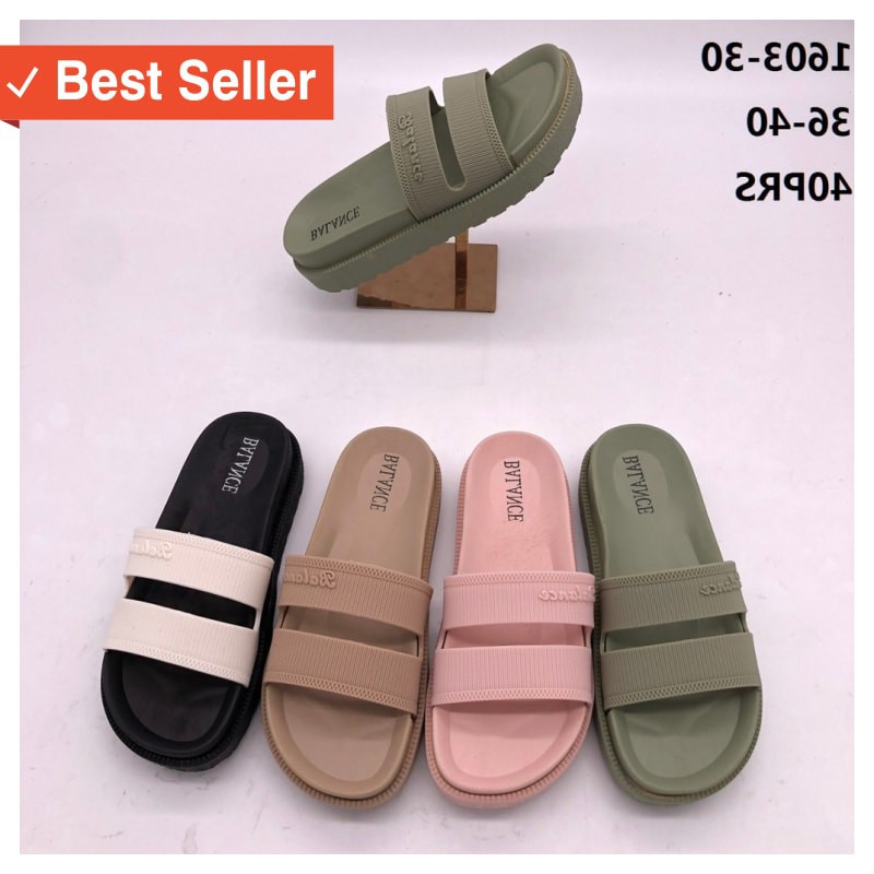SANDAL WANITA KAKI MURAH / balance 1603-30/wedges sandal jelly wanita/ sandal jelly balance