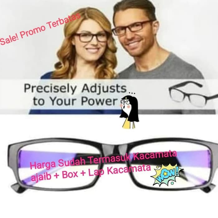 Kacamata Baca plus Ajaib Autofocus