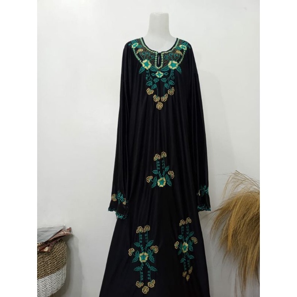 [BISA COD] MUKENA SHOLAT MODEL ABAYA BLUS TRIKO