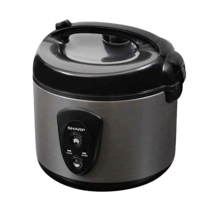 Sharp KSN18MGSL Rice Cooker Magic Com 1.8 Liter 400 Watt Silver KS-N18MG-SL 400 Watt