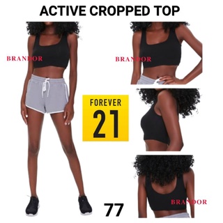 FBS77 - WOMEN ACTIVE CROPPED TOP - NO PAD By F21