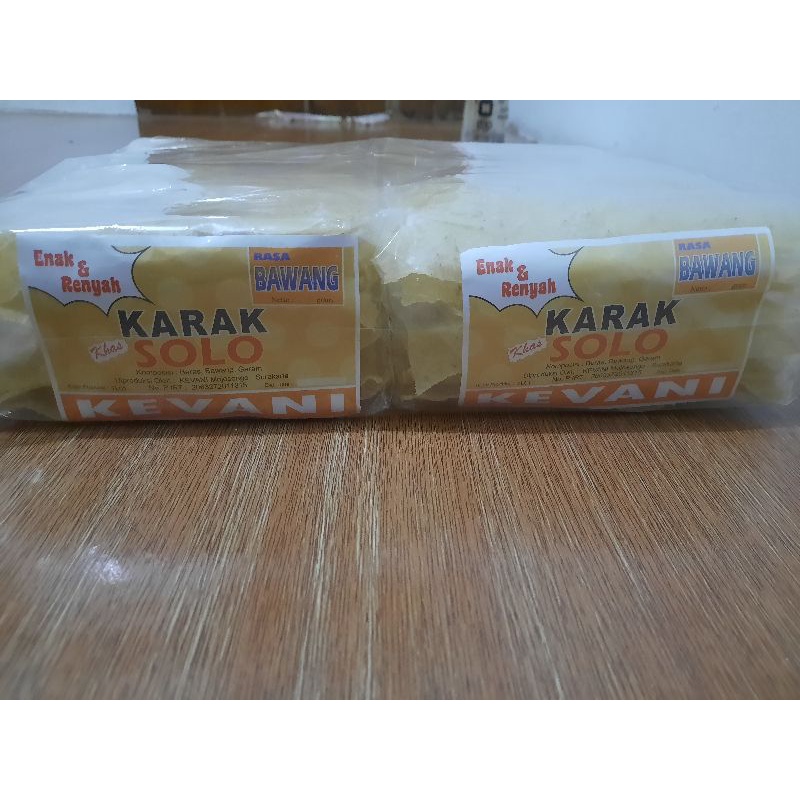 

Kerupuk Karak Khas Solo