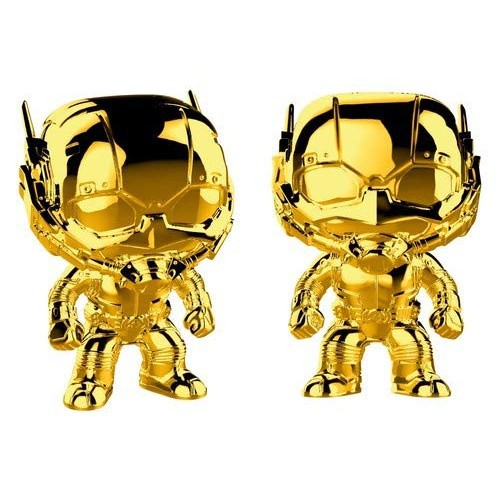 Toys Funko Pop Marvel: Ant-Man (Gold Chrome)