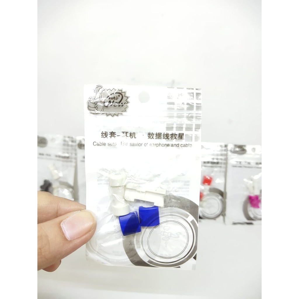 CABLE SETS Pelindung Kabel The Savior of Earphone and Cable for iPhone