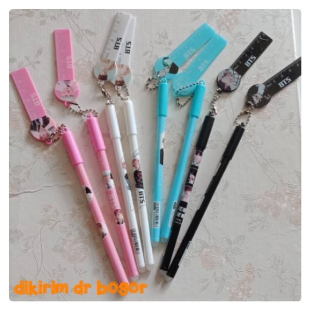 

MOS Pulpen KPOP Gantungan Penggaris Lucu ~♥~