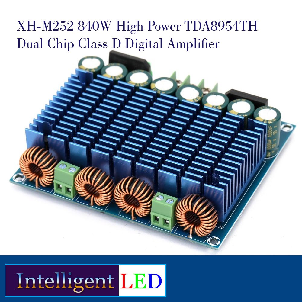 XH-M252 840W High Power TDA8954TH Dual Chip Class D Digital Amplifier