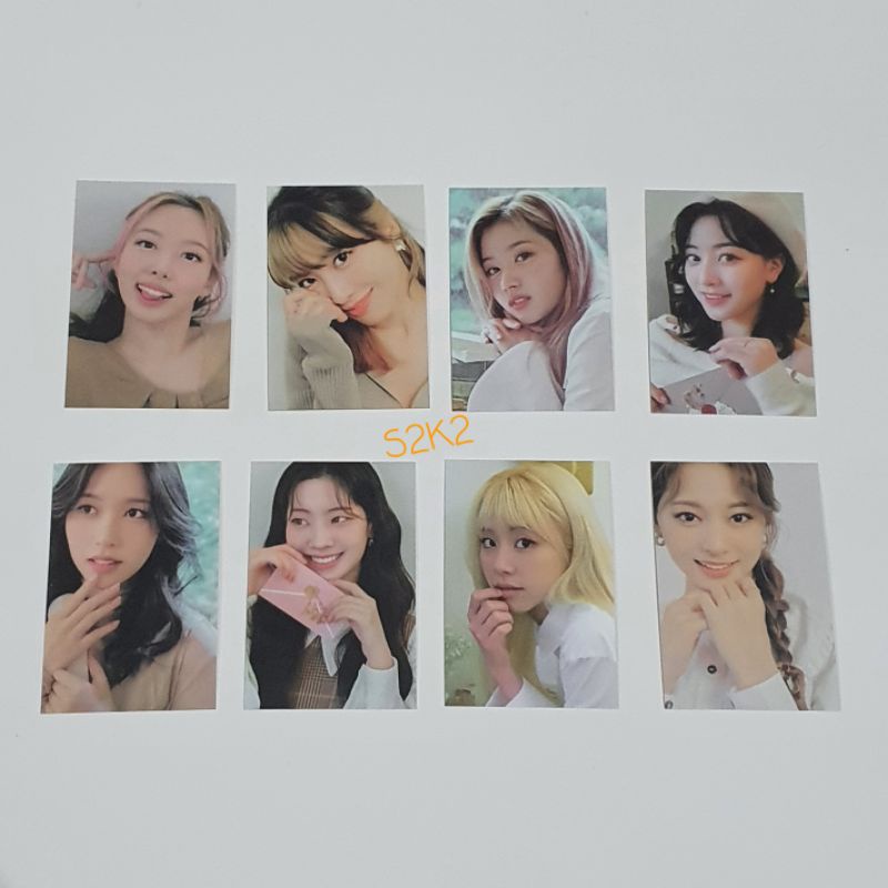 TWICE AR PHOTOCARD SEASONS GREETINGS 2022 LETTERS TO YOU EDITION (READY STOCK)