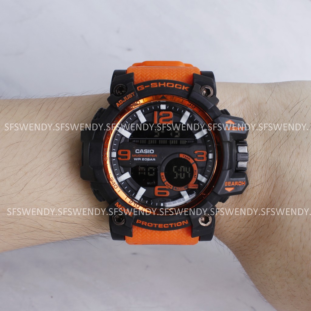 MODEL TERBARU !!!  GG-1000 Hijau Kuning Orange Army Jam tangan digital pria &amp; anak anti air