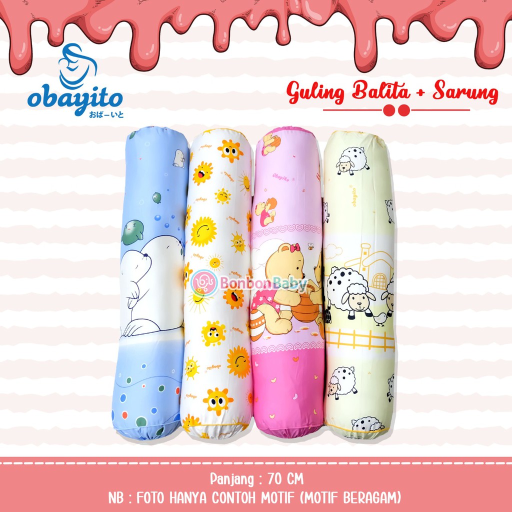 Obayito Guling Balita + Sarung katun jepang OB-025