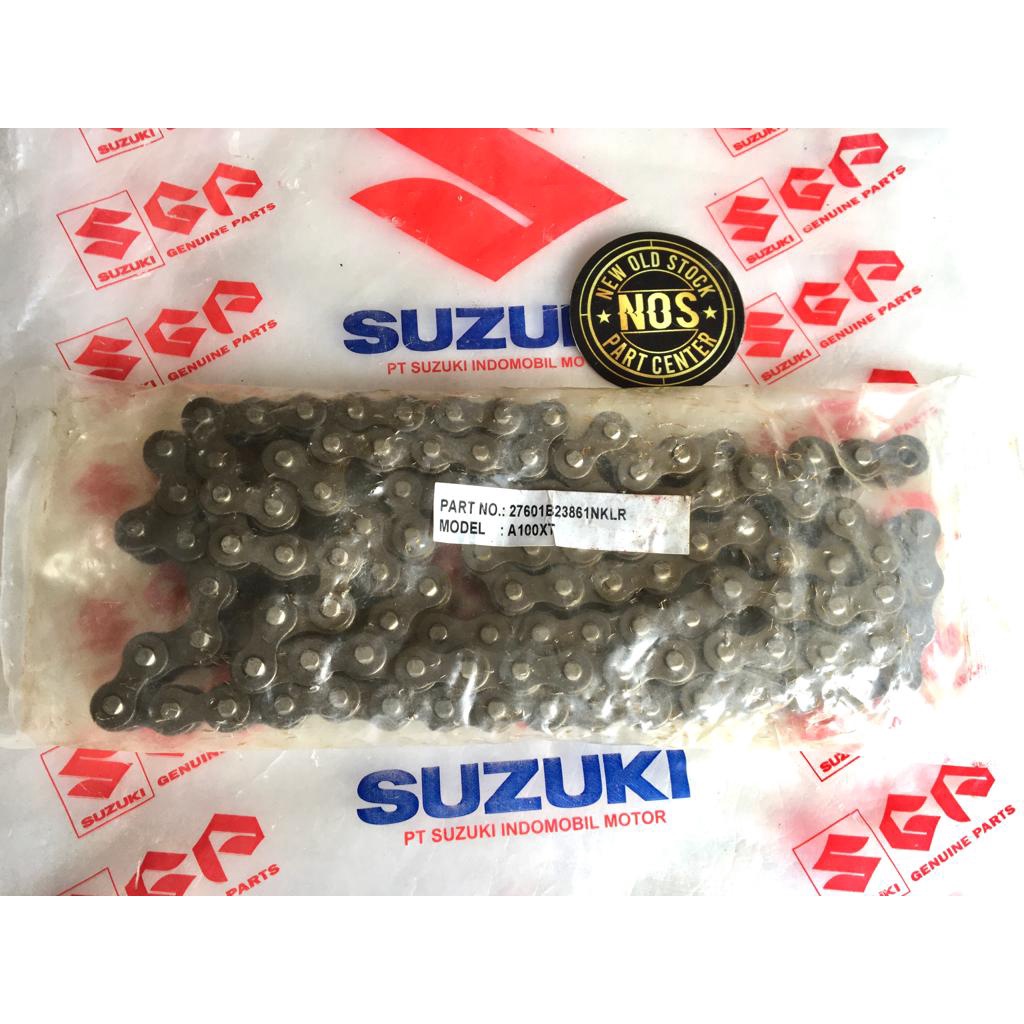 RANTAI RANTE RODA MOTOR 428-108 SUZUKI A100 RC110 CRYSTAL TORNADO SHOGUN KEBO SATRIA HIU LUMBA ORIGI