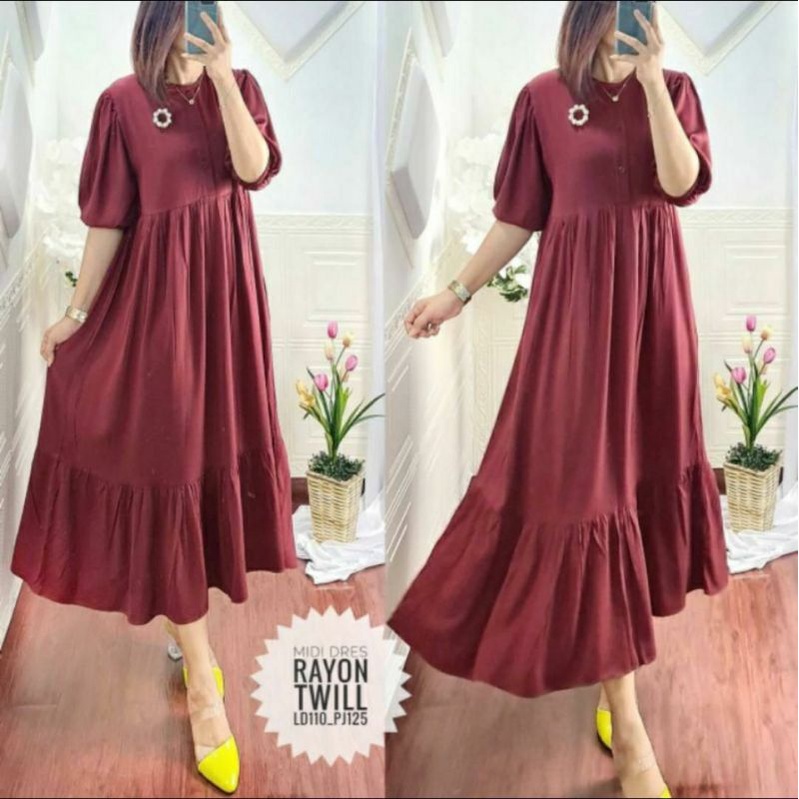 DRESS NAGITA SOFT RAYON PREMIUM