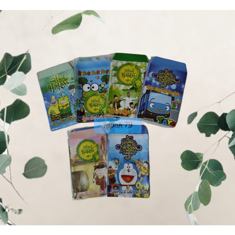 

Amplop Lebaran | Amplop Karakter | Amplop Kecil (1pack isi 10pcs)