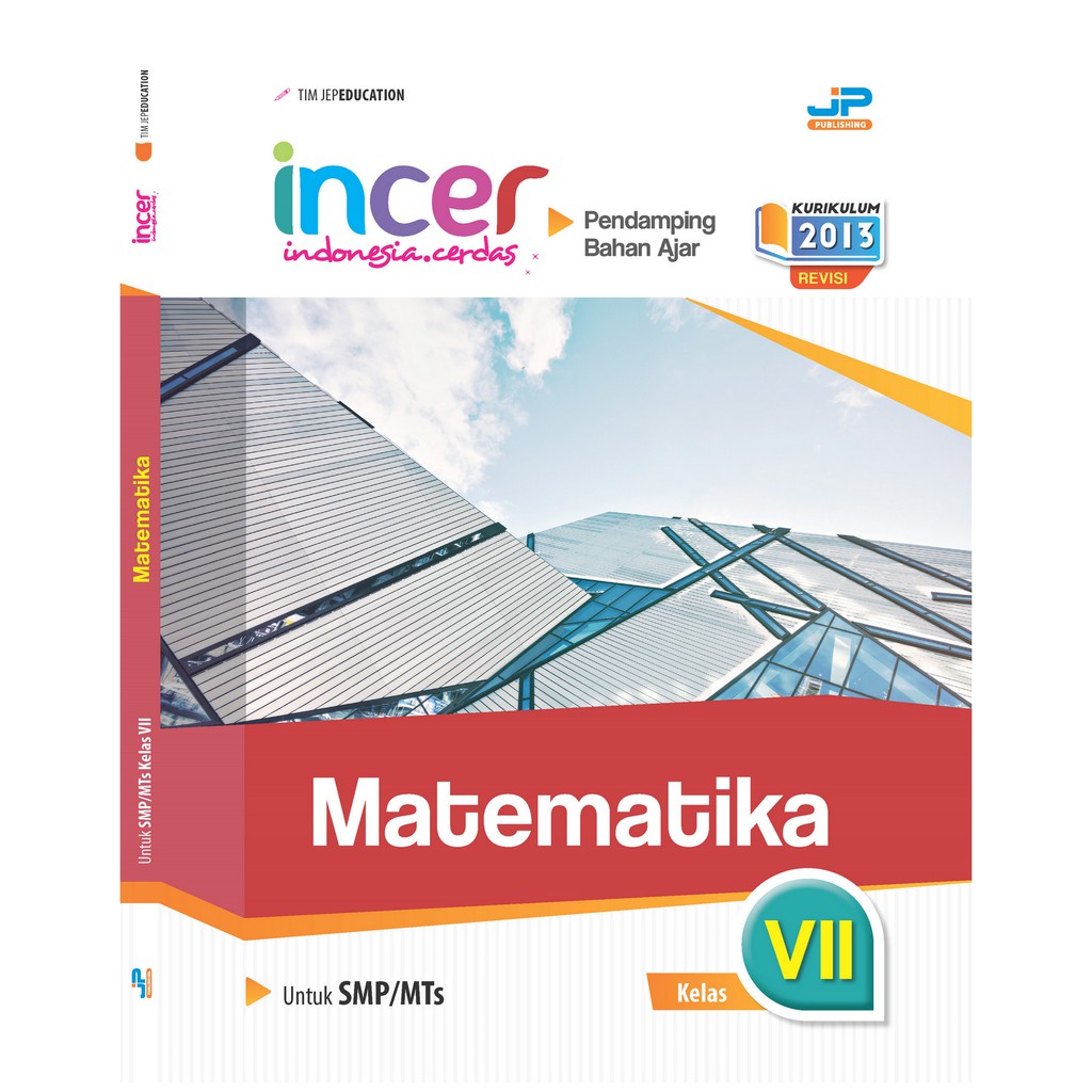 Buku Pendamping Matematika Smp Kelas 7 Kunci Jawaban Incer Shopee Indonesia