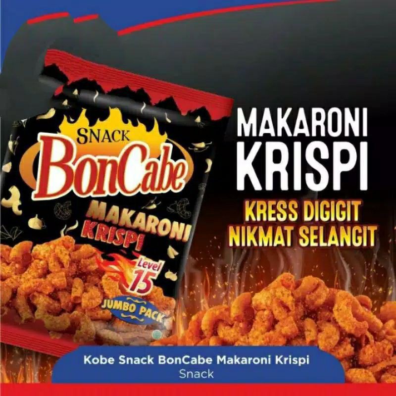 

KOBE Boncabe Makaroni Krispi 150 gr Level 15