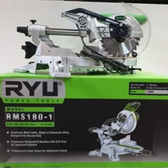 RYU SLIDING MITER Mitter Saw 7 Inch Mitre Saw Gergaji Pigura nrt