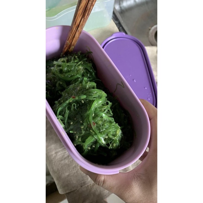 

Chuka Wakame / Salad Rumput Laut / Wakame / Frozen / 1Kg - Menu Instan
