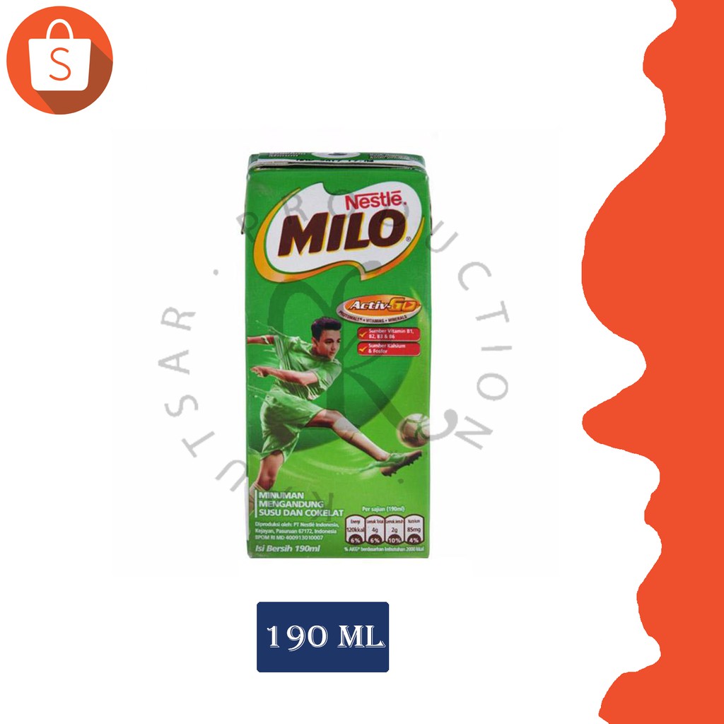 

Susu Sehat Milo 180 Ml