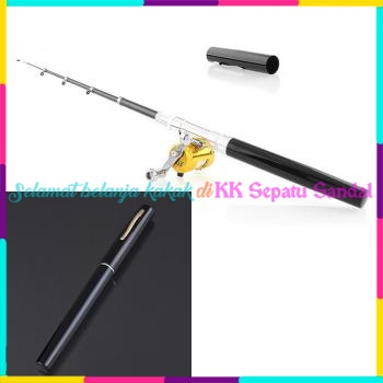 ◔‿◔ Alat Pancing Paket Joran Pancing Pena / Joran Pancing Pulpen / Pancingan Pulpen Mini