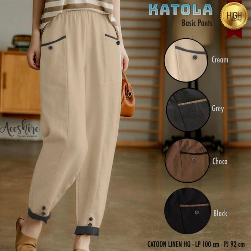 Celana korea wanita fashion wanita celana panjang korea