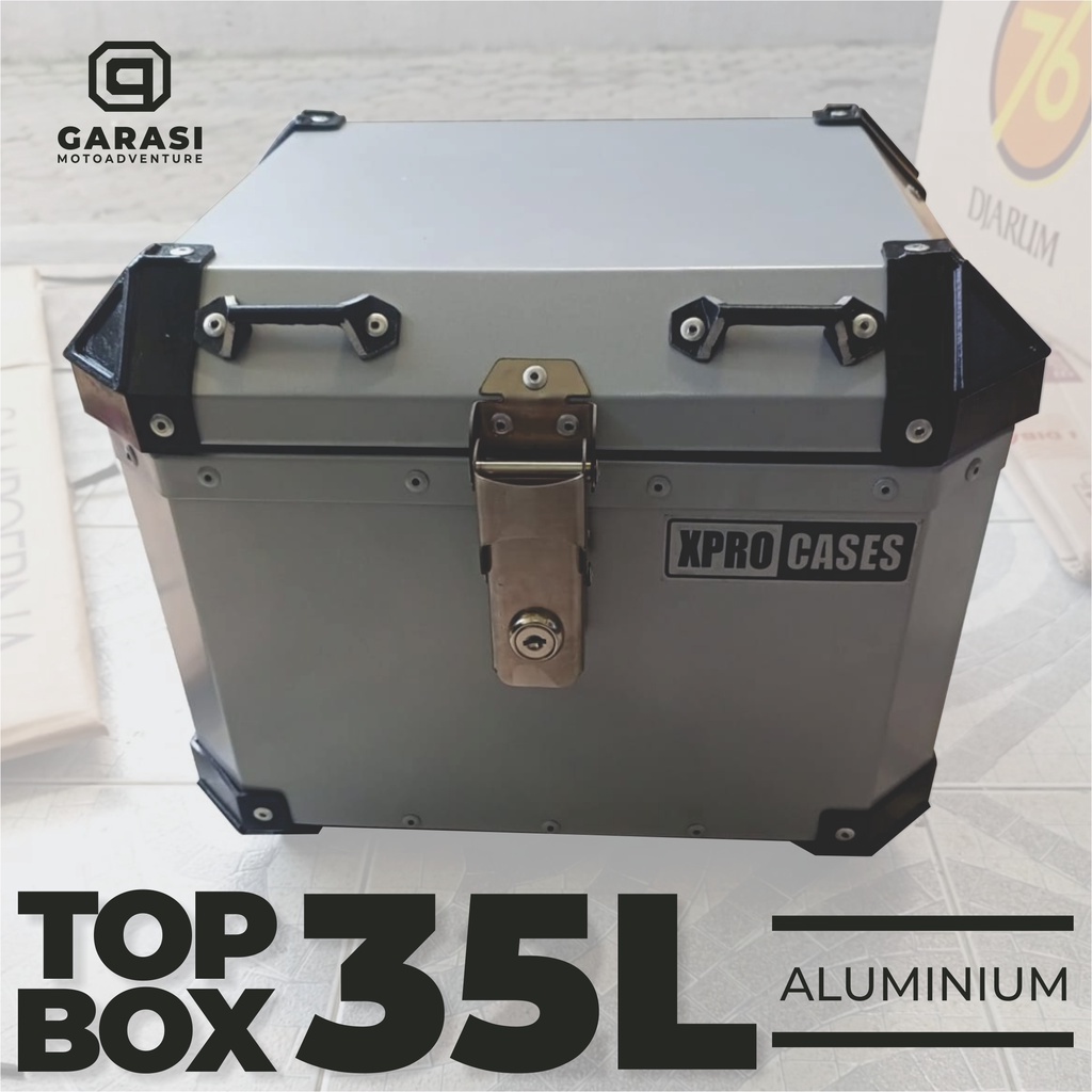 Top Box Pannier 35L Aluminium Xpro Cases