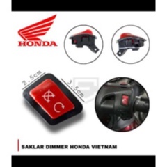 Saklar DIM / PASS BEAM HONDA IDLING STOP VIETNAM ORIGINAL IMPORT 100% motor vario beat scoopy spacy supra kharisma revo blade cs1 pcx adv genio dll