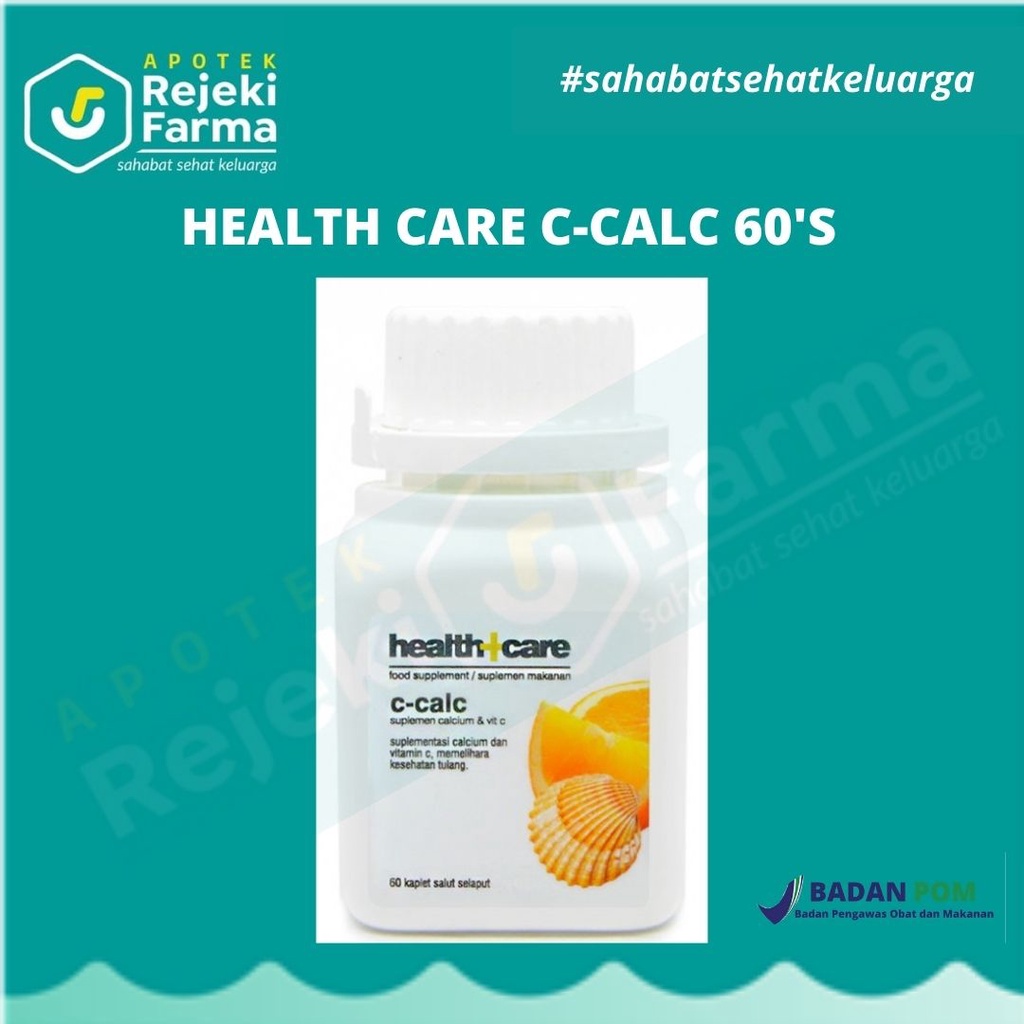 Health+Care C-Calc Isi 60 Kaplet