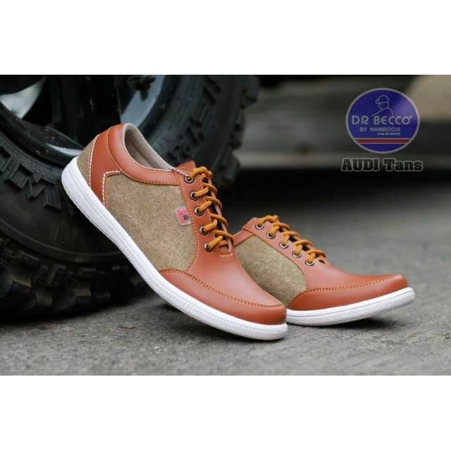 Sneakers Pria Casual Dr Becco Audy Original Handmade, Sepatu Resmi Original Bandung, Sepatu kantor