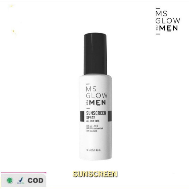 SUNSCREEN MS GLOW FOR MEN / MS GLOW FOR MEN ORIGINAL / MS GLOW MEN