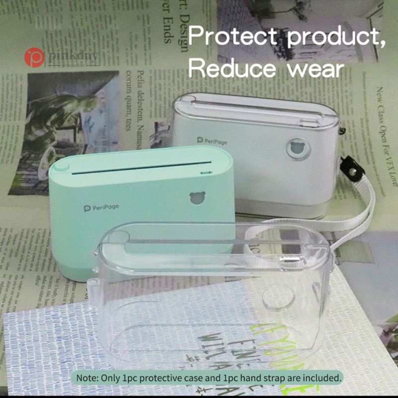 A9 Casing Transparan untuk Printer Peripage A9/A9S/A9Pro/Q9s "Hardcase"