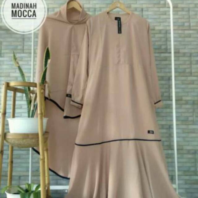 Gamis Syar'i Set Branded Silmi Medina