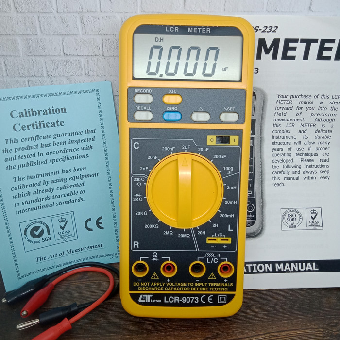 Jual LCR Meter Lutron LCR9073 Shopee Indonesia