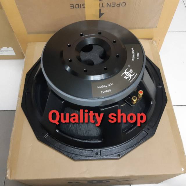 Speaker Subwoofer 18 Inch Rdw Pd1880 Original