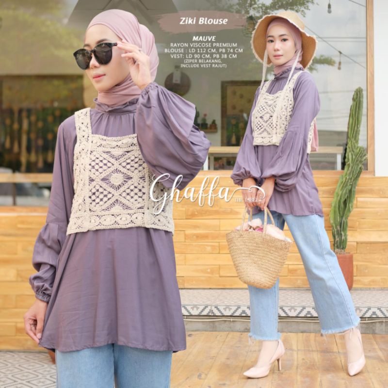 ZIKI BLOUSE BY GHAFFA