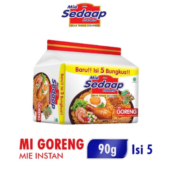 

MIE SEDAP ISI 5 BUNGKUS 450 GRAM