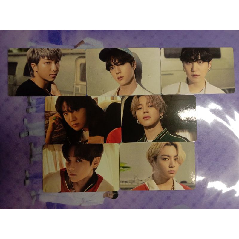 BTS THE BEST JAPAN ALBUM HOSEOK JIMIN TAEHYUNG JUNGKOOK PHOTOCARD WEVERSE POB