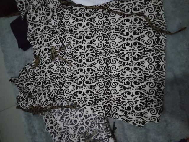 Maura Couple - Sania Ruffle Batik Couple