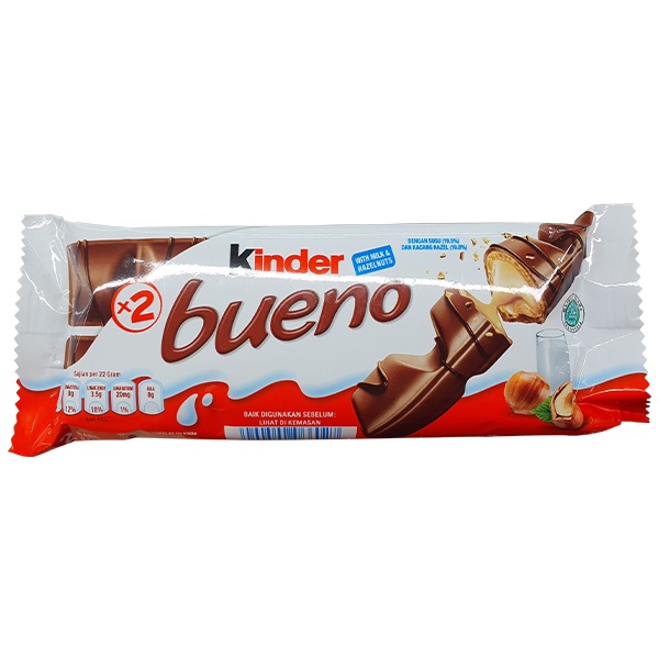 

504ekh Kinder Bueno Chocolate 43 G 6J