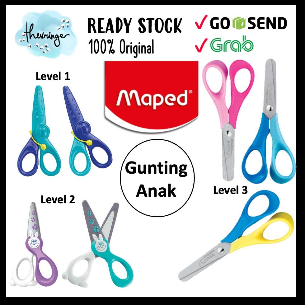 

Murah NAY74 Maped Safety Scissors Belajar Gunting Anak 2 Tahun Kidi Cut Kidi Pulse Vivo 3D Menggunti