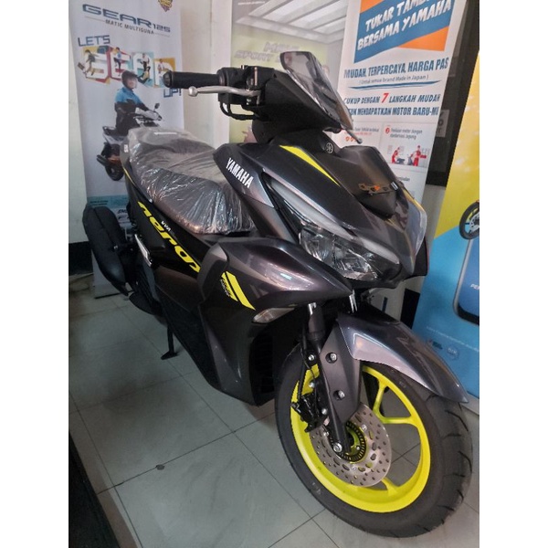 yamaha all new aerox conected