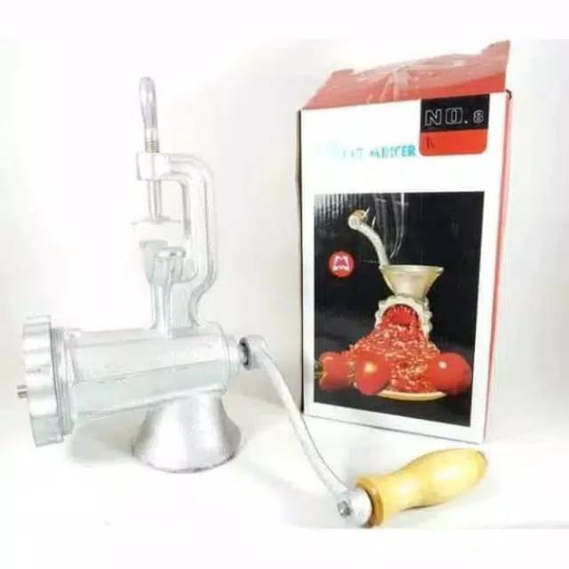 Meat mincer penggiling daging manual gilingan bumbu kacang cabe