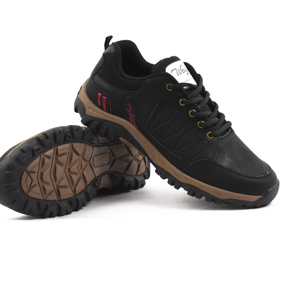 Paling Dicari.. Sepatu Hiking Gunung Pria Dewasa Import Adventure Touring Offroad Outdoor Shoes Trac