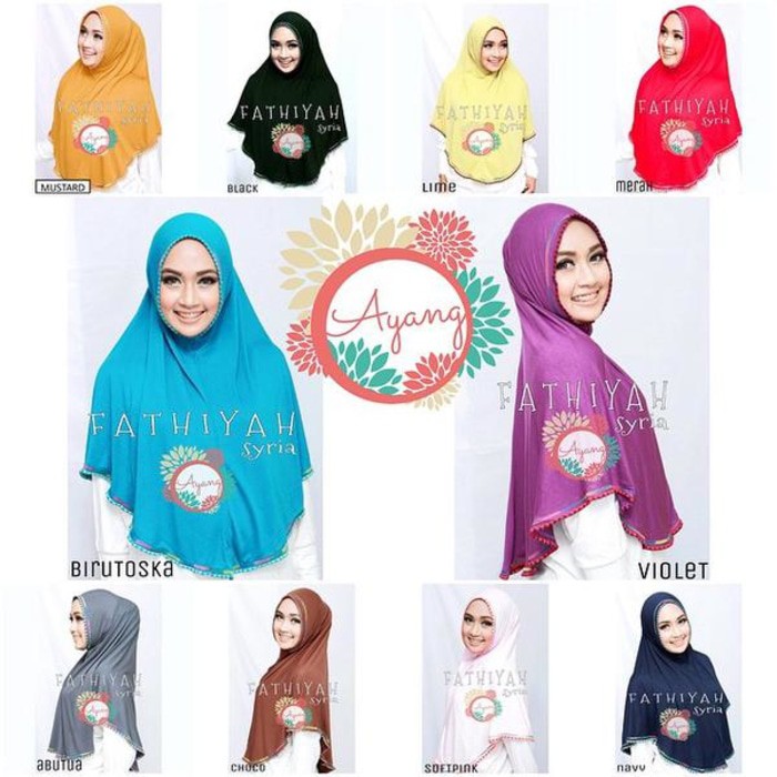 Khimar Fathiyah Syria / Syria Fathiyah / Jilbab Fathiyah