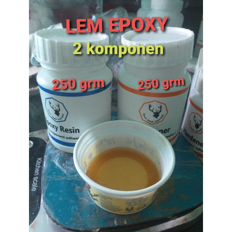 LEM EPOXY 2 KOMPONEN 500 GRM