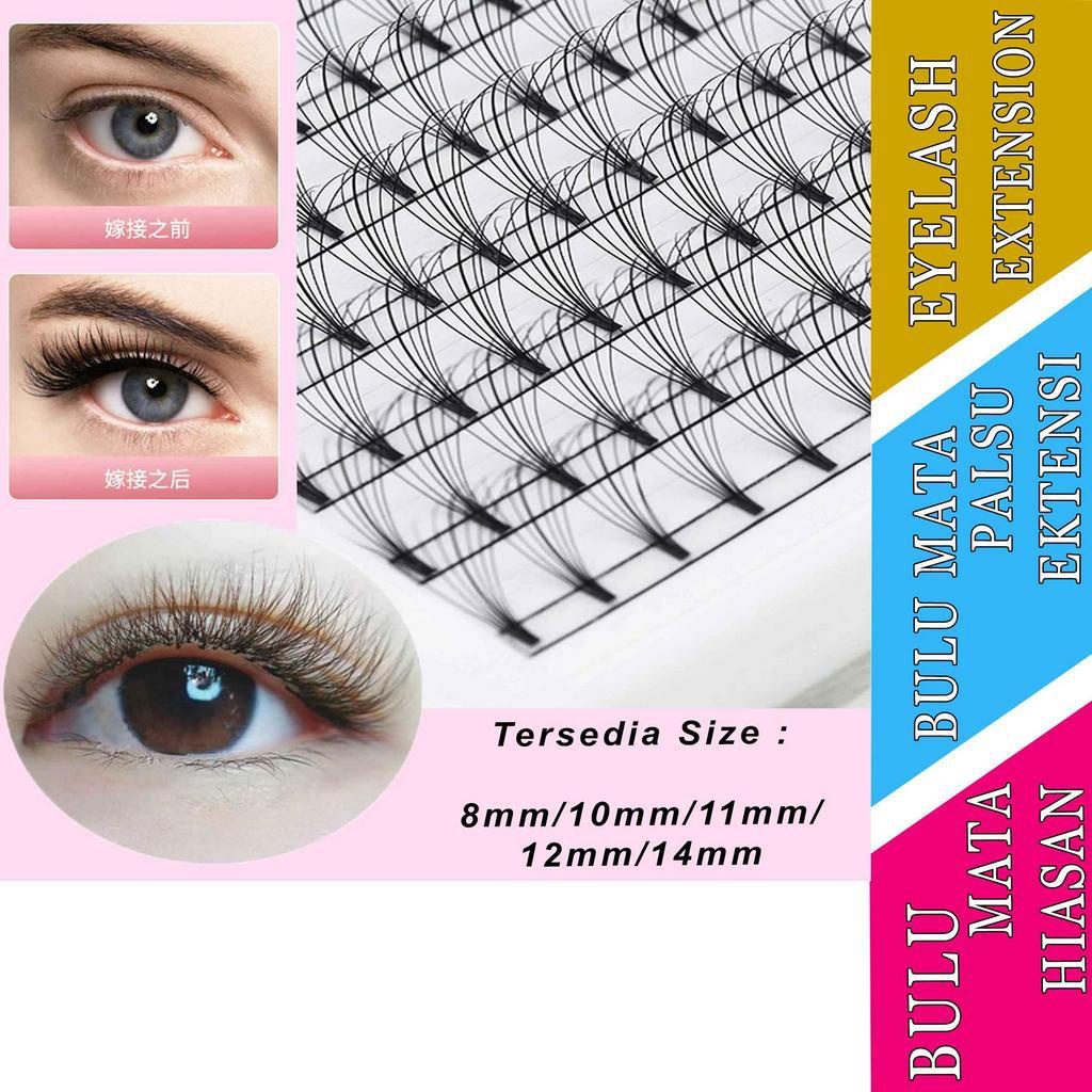 Eyelash Extension- Eyelash- Bulu Mata Palsu- Bulu Mata Panjang