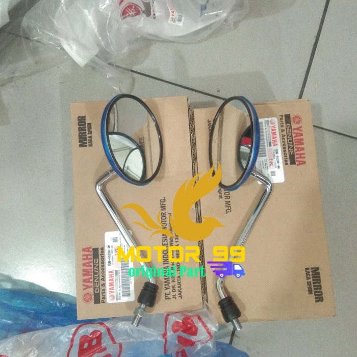 Spion yamaha fino karbu kanan kiri ori ygp Alsi original yamaha