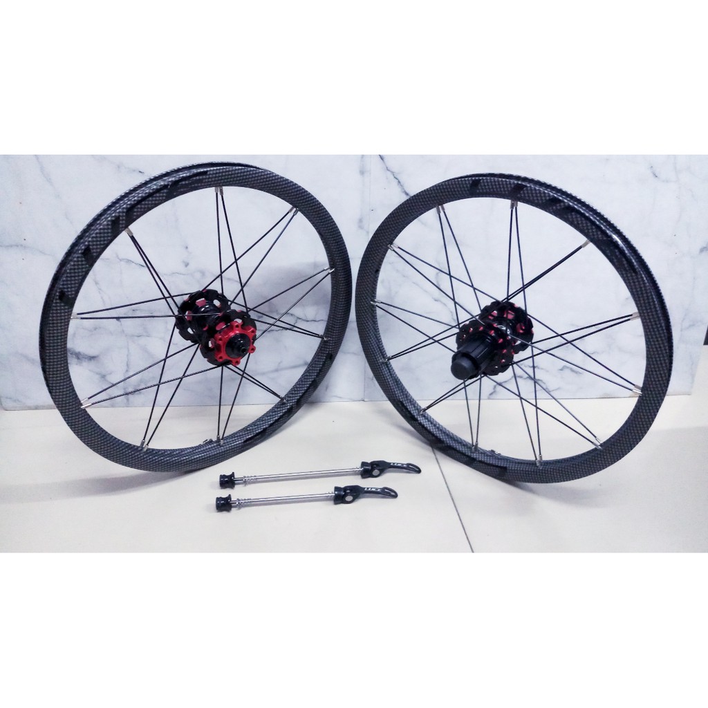 Wheelset Luce 16 349 Carbon Ws09 Disc Brake Jump Hole