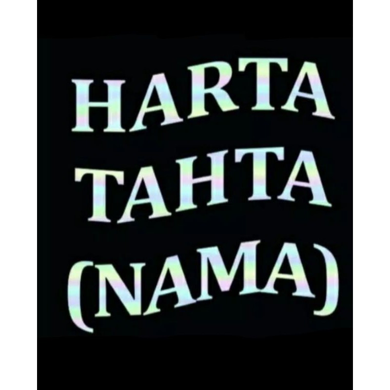 

Sticker harta tahta kekinian hologram murah