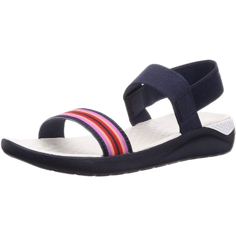 Sandal Crocs Wanita LiteRide Sandal W Flat / Sandal Crocs Wanita / Sandal Wanita / Crocs LiteRide Women