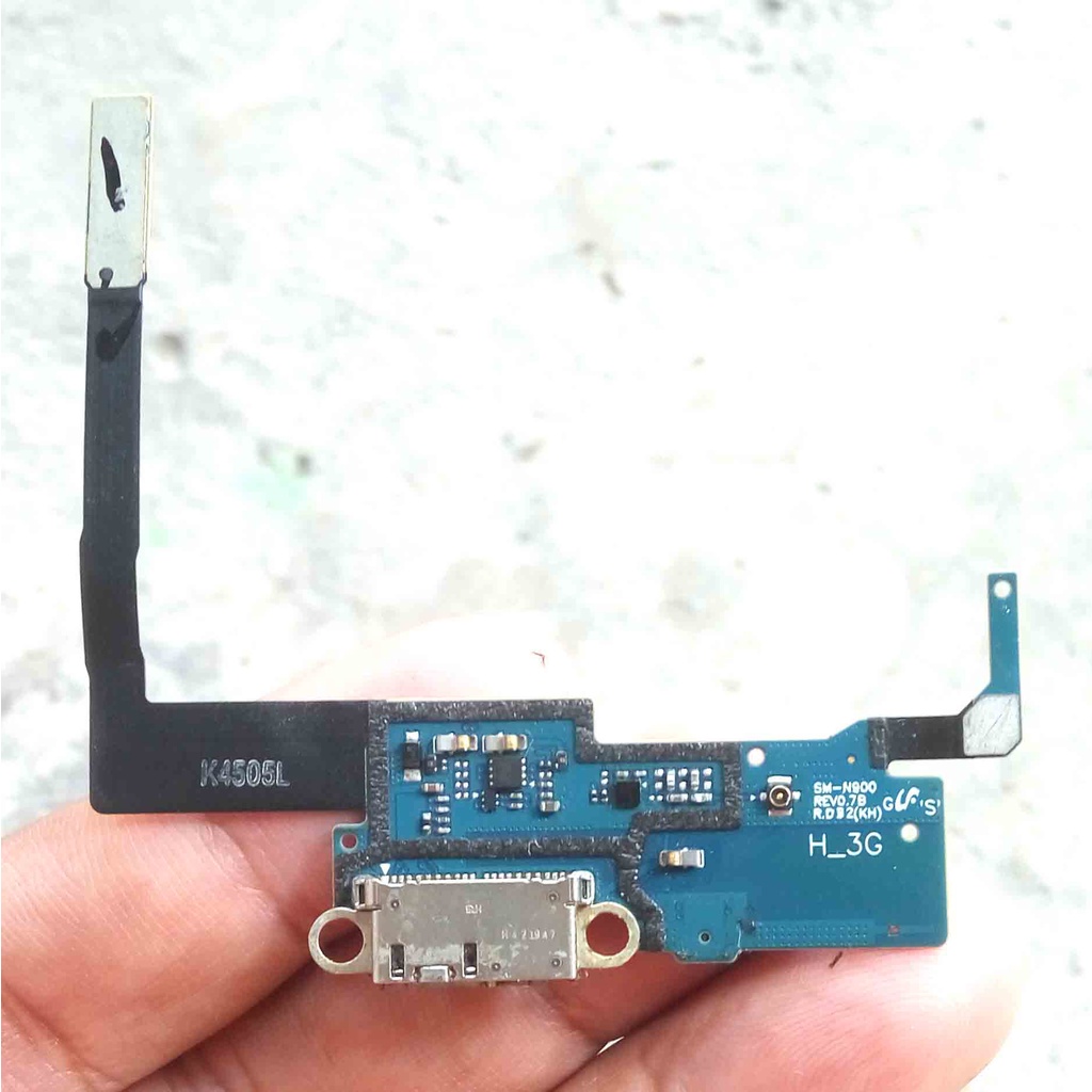 Flexible Connector Charger Samsung Galaxy Note 3 SM-N900 Original Fleksibel Konektor Cas Samsung Gal
